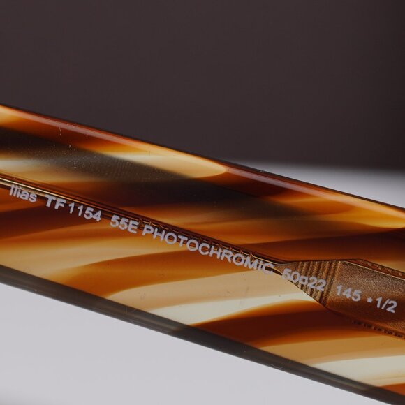 Tom Ford Ilias FT1154 55E Square Sunglasses - Havana/Brown - Picture 5 of 10